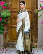 Banarasi Silk Saree Ideal for Women, special collection for festival and merrage. - Image 3