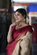 Premium Women's Jacquard Banarasi Silk Saree Ideal for Weddings & Festivals. - Image 6