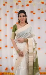 saree for women in festival season and function. - Image 6