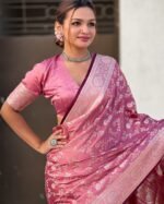 saree for women in festival season and function. - Image 3