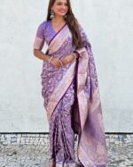 saree for women in festival season and function. - Image 2