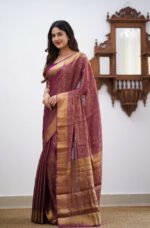 Premium Women's Jacquard Banarasi Silk Saree Ideal for Weddings & Festivals. - Image 3