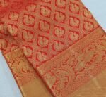 Premium Women's Jacquard Banarasi Silk Saree Ideal for Weddings & Festivals. - Image 5