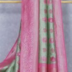 Premium Women's Jacquard Banarasi Silk Saree Ideal for Weddings & Festivals. - Image 5