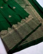 Premium Women's Jacquard Banarasi Silk Saree Ideal for Weddings & Festivals. - Image 3