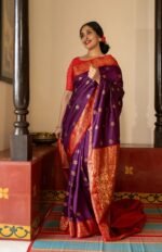 Banarasi Silk Saree Ideal for Women, special collection for festival and merrage. - Image 8