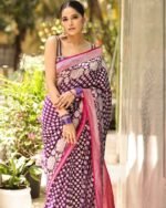 Banarasi Silk Saree Ideal for Women, special collection for festival and merrage. - Image 2