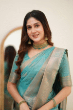 Premium Women's Jacquard Banarasi Silk Saree Ideal for Weddings & Festivals. - Image 4