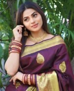 Premium Women's Jacquard Banarasi Silk Saree Ideal for Weddings & Festivals.