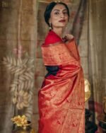 Banarasi Silk Saree Ideal for Women, special collection for festival and merrage. - Image 6