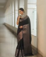 saree for women in festival season and function. - Image 3