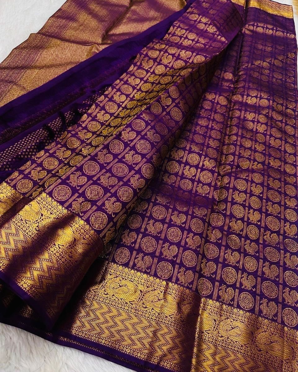 3 Banarasi Silk Saree Ideal for Women, special collection for festival and merrage. - Image 1