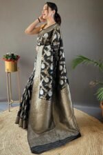 Banarasi Silk Saree Ideal for Women, special collection for festival and merrage. - Image 3