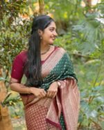 Banarasi Silk Saree Ideal for Women, special collection for festival and merrage. - Image 5