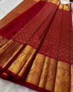 Banarasi Silk Saree Ideal for Women, special collection for festival and merrage. - Image 4