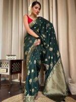 saree for women in festival season and function. - Image 4