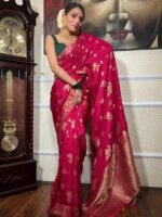 saree for women in festival season and function. - Image 7