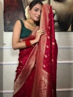 saree for women in festival season and function. - Image 6