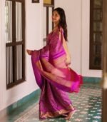 saree for women in festival season and function. - Image 3