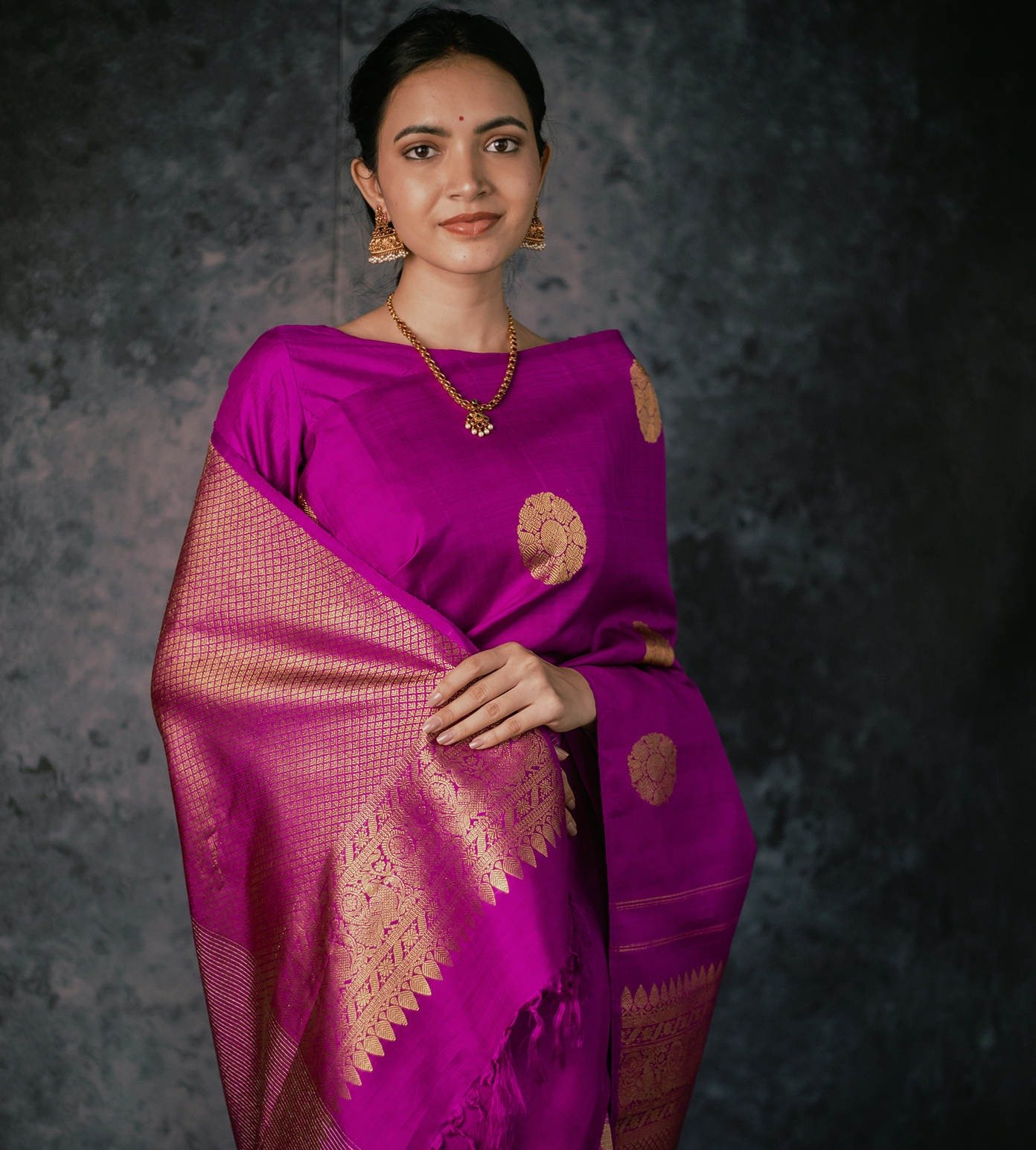 3 saree for women in festival season and function. - Image 1