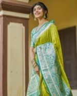 Banarasi Silk Saree Ideal for Women, special collection for festival and merrage. - Image 9