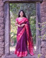 Banarasi Silk Saree Ideal for Women, special collection for festival and merrage. - Image 3
