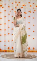 saree for women in festival season and function. - Image 5
