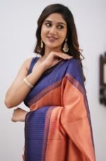 Premium Women's Jacquard Banarasi Silk Saree Ideal for Weddings & Festivals. - Image 8