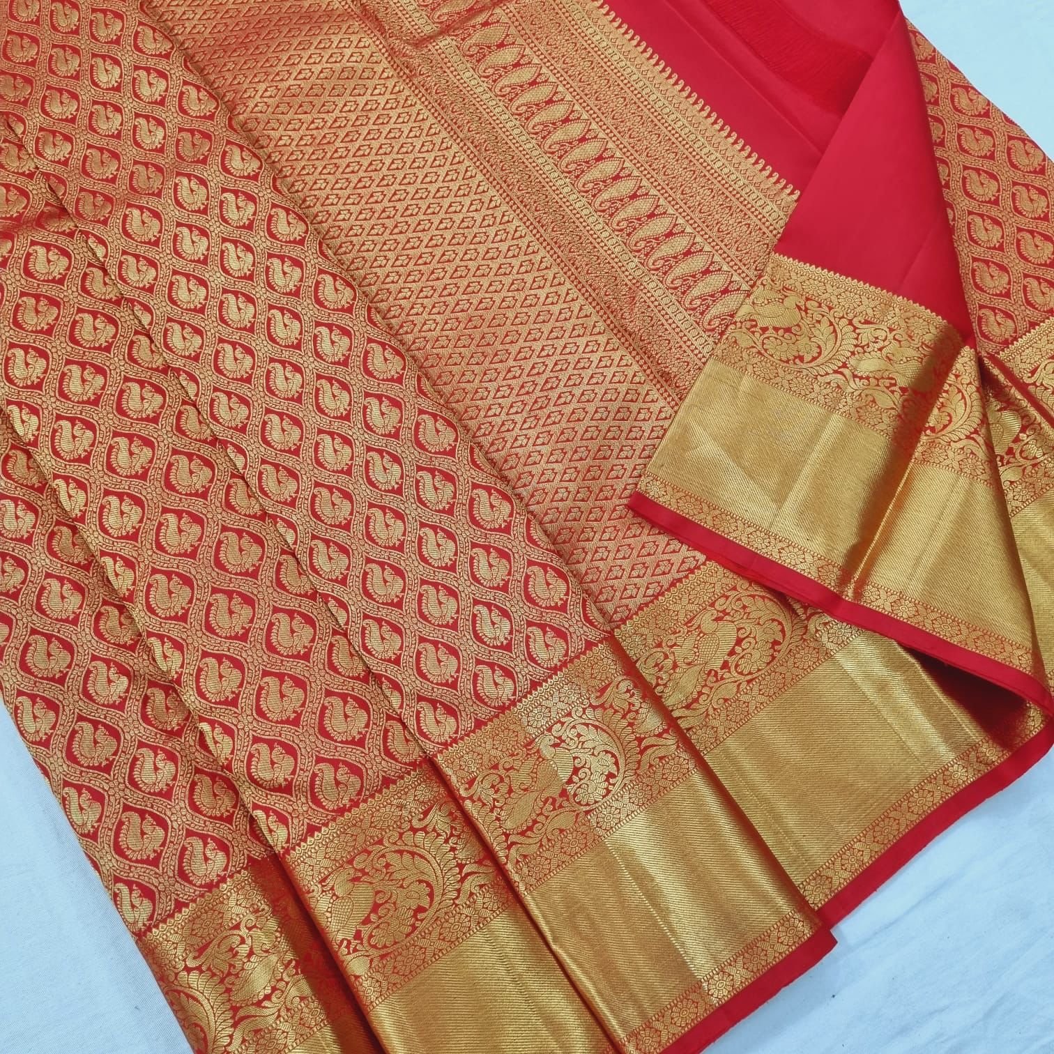 3 Premium Women's Jacquard Banarasi Silk Saree Ideal for Weddings & Festivals. - Image 1