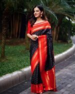 Banarasi Silk Saree Ideal for Women, special collection for festival and merrage. - Image 4