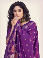 Banarasi Silk Saree Ideal for Women, special collection for festival and merrage. - Image 5