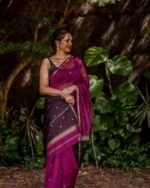 saree for women in festival season and function. - Image 2