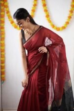 Premium Women's Jacquard Banarasi Silk Saree Ideal for Weddings & Festivals. - Image 4