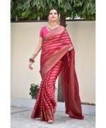 saree for women in festival season and function. - Image 5