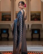 saree for women in festival season and function. - Image 5