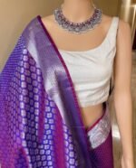 saree for women in festival season and function. - Image 3