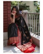 Banarasi Silk Saree Ideal for Women, special collection for festival and merrage. - Image 8