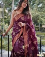 saree for women in festival season and function. - Image 7