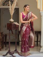 Banarasi Silk Saree Ideal for Women, special collection for festival and merrage.