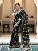 saree for women in festival season and function. - Image 4