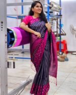 Banarasi Silk Saree Ideal for Women, special collection for festival and merrage. - Image 2