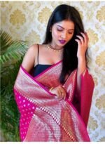 saree for women in festival season and function. - Image 2