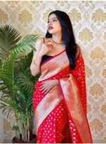 saree for women in festival season and function. - Image 3
