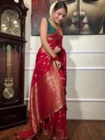 saree for women in festival season and function. - Image 5