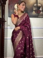 saree for women in festival season and function. - Image 4