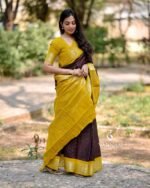 Banarasi Silk Saree Ideal for Women, special collection for festival and merrage. - Image 4