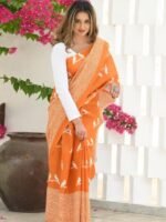 saree for women in festival season and function. - Image 5
