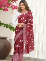 saree for women in festival season and function. - Image 2