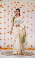 saree for women in festival season and function. - Image 4
