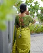 Premium Women's Jacquard Banarasi Silk Saree Ideal for Weddings & Festivals. - Image 6